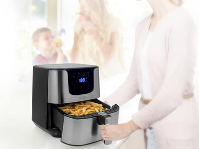 Princess Heissluftfritteuse XXL mit 5,5 Liter – 62,2% weniger Energieverbrauch – Digital Airfryer De