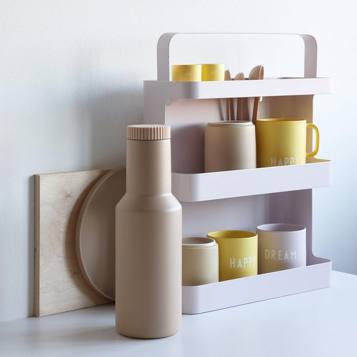 Design Letters Tragbar Regal mit 3 Fächern | mehrzweckschrank | Wandregal In Pulverbeschichteter Ede