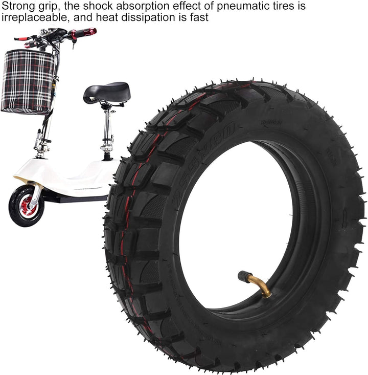 Aussenreifen 255x80 für Elektroroller 10 x Upgrade 10 Offroad 90 Grad