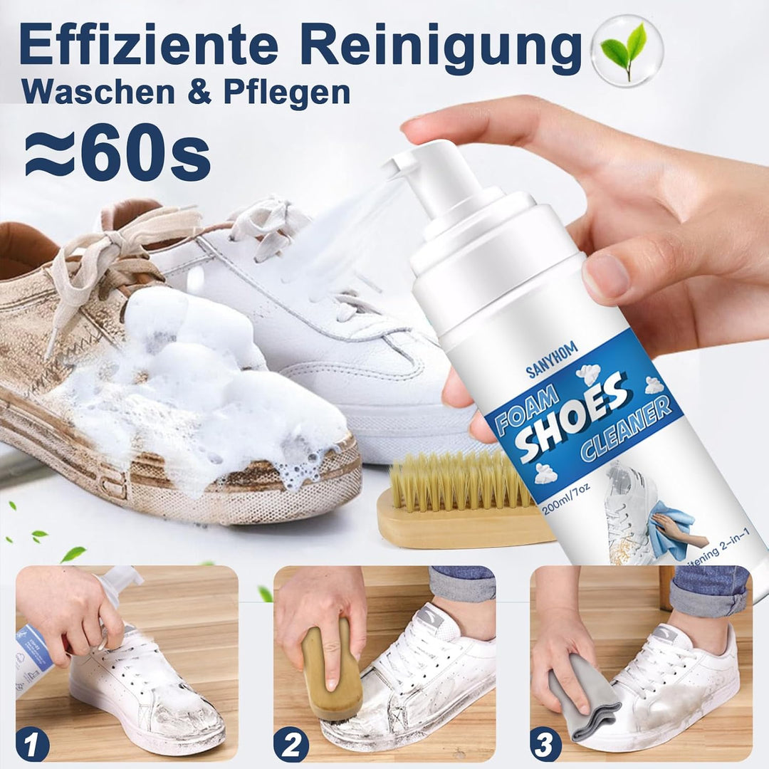 Sneaker Cleaner Set 8 in 1, Sneaker Reinigungsset für Sneaker und Schuhe, Premium Sneaker Reiniger S