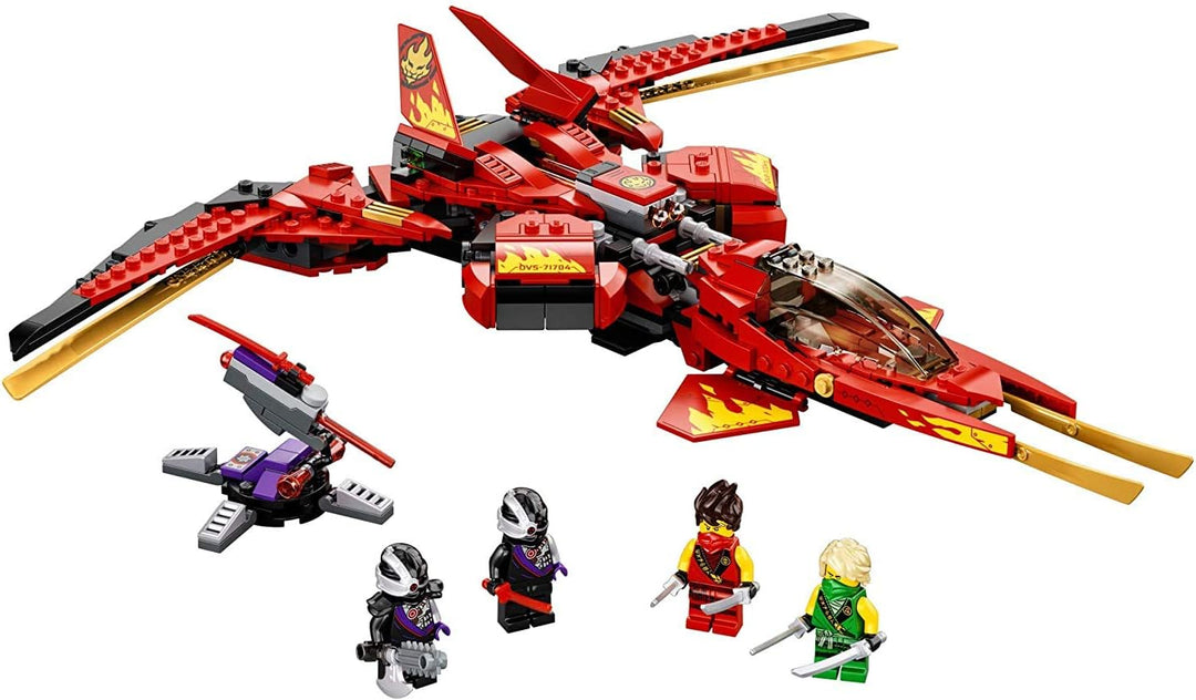 LEGO NINJAGO Legacy Kai Fighter 71704 Building Set for Kids Featuring Ninja Action Figures, New 2020