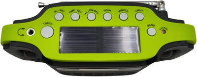 Kurbelradio Tragbares Notfallradio Solar Radio Akkuradio mit Handy Ladefunktion, LED-Taschenlampe, A