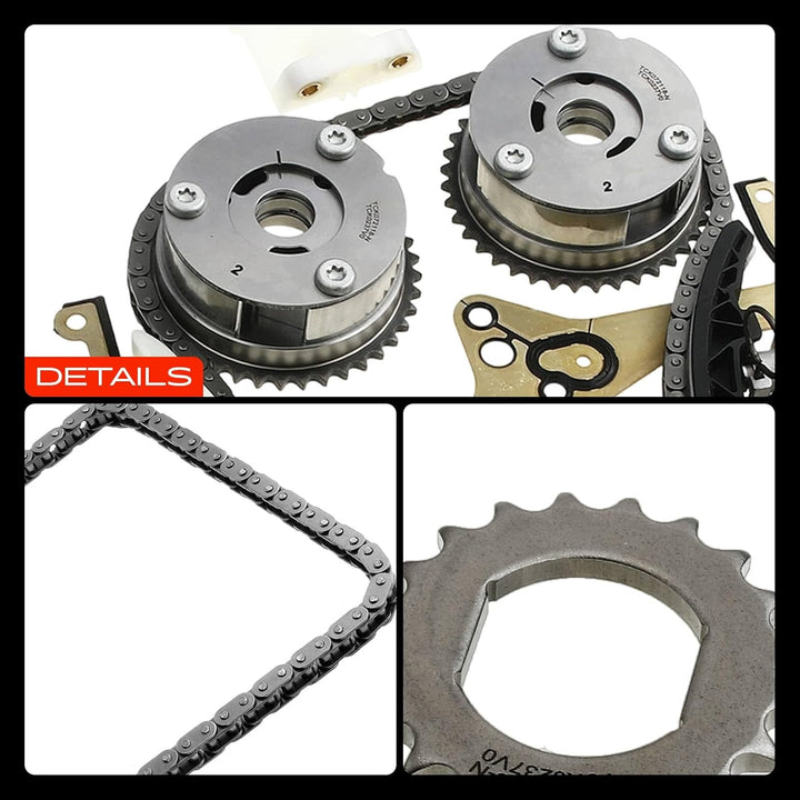 Steuerkettensatz für Aveo Adam Astra J Cascada Corsa D Insignia A Meriva B Mokka/Mokka X Zafira Tour