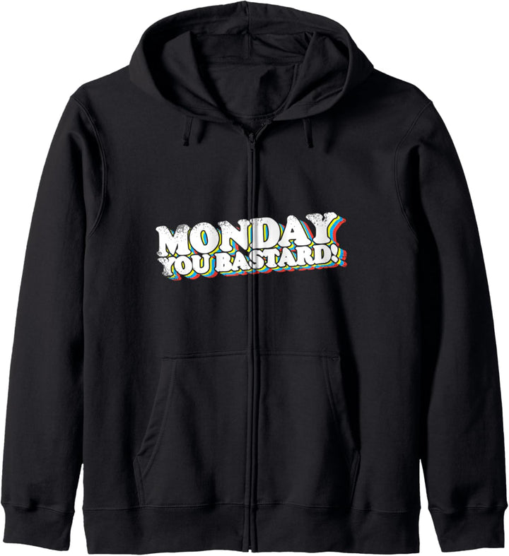 Montag Du Bastard Kapuzenjacke