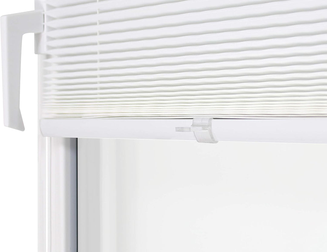 npluseins Plissee - vormontiert und mit Klemmfixierung am Fensterahmen - kinderleichte 3-Step Montag