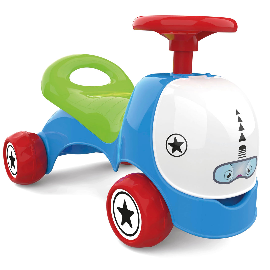 Chicos - Racing Ride On 2in1 Runner und Walker, mit Aufbewahrungsschublade | Ab 10 Monaten. Abmessun
