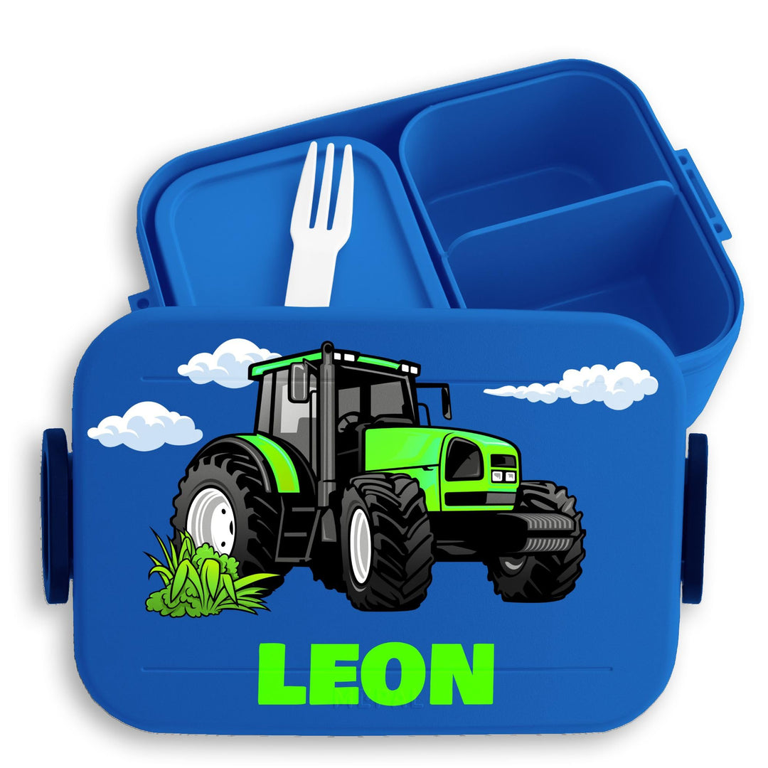 Kinder Bento Box Midi Lunchbox für Mepal Bentobox - Traktor Schlepper Zugmaschine Trecker - 900 ml -