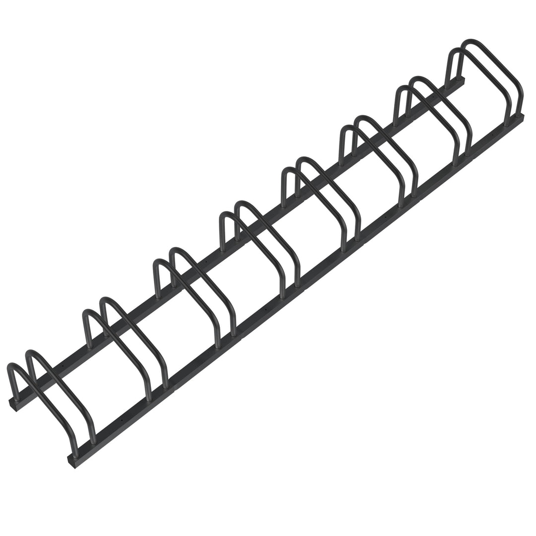 Aufun Fahrradständer Aufstellständer, Metall Boden Ständer Legierter Stahl Ständer mit Schrauben, fü