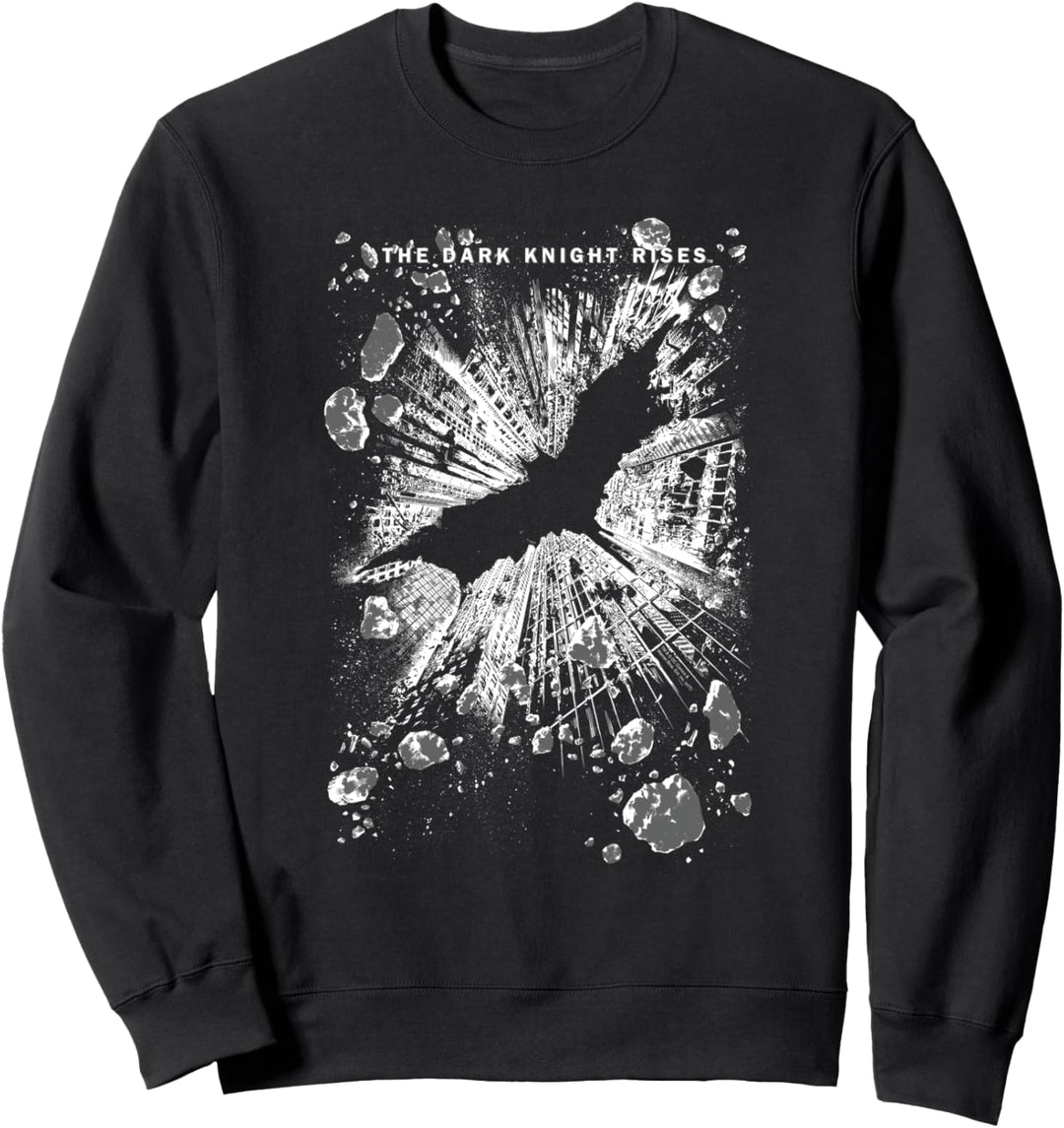 Batman Dark Knight Rises Crumbled Sweatshirt