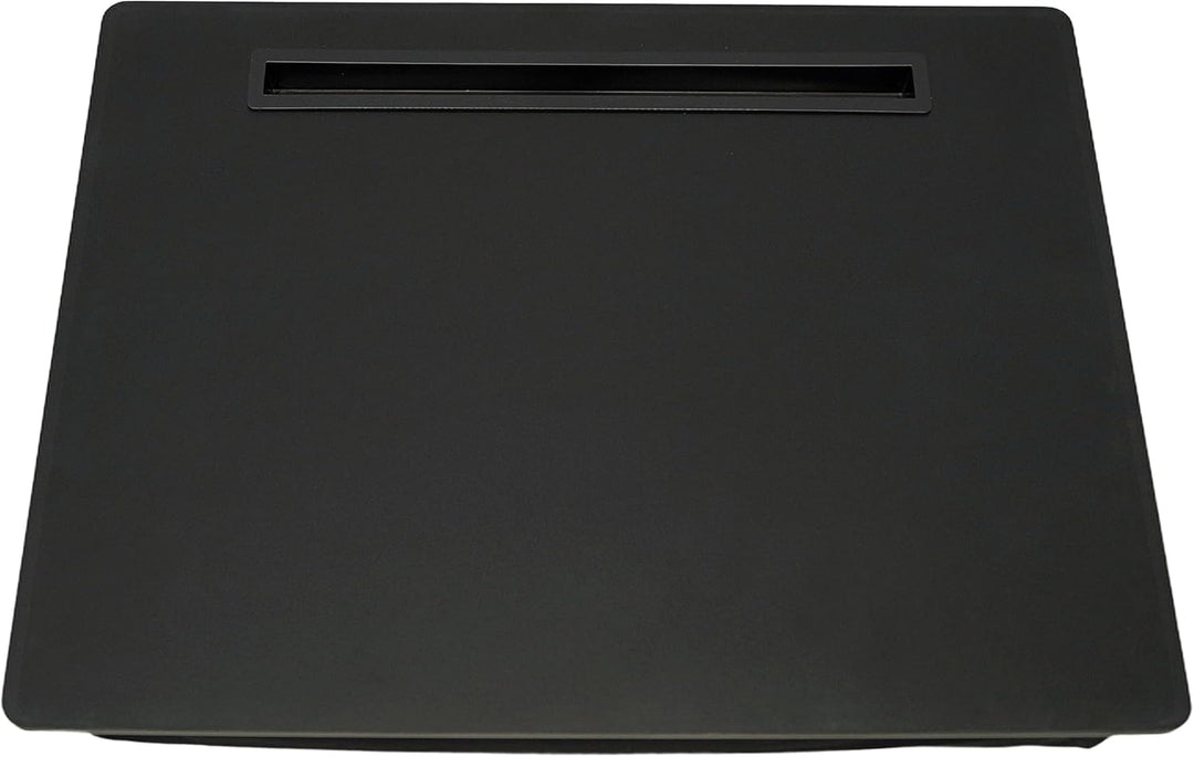 PrimoLiving Knietablett mit Tablet-Halterung - 40x30x5 cm – Tablett als Laptop-Notebook-Unterlage –