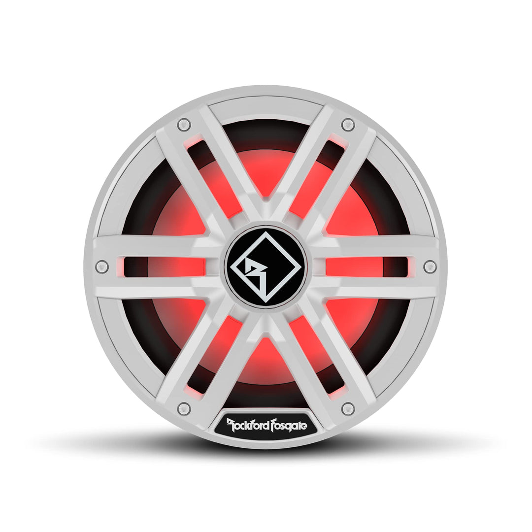Rockford Fosgate Marine M2D2-10I Color OPTIX - 25cm D2 Subwoofer weiss