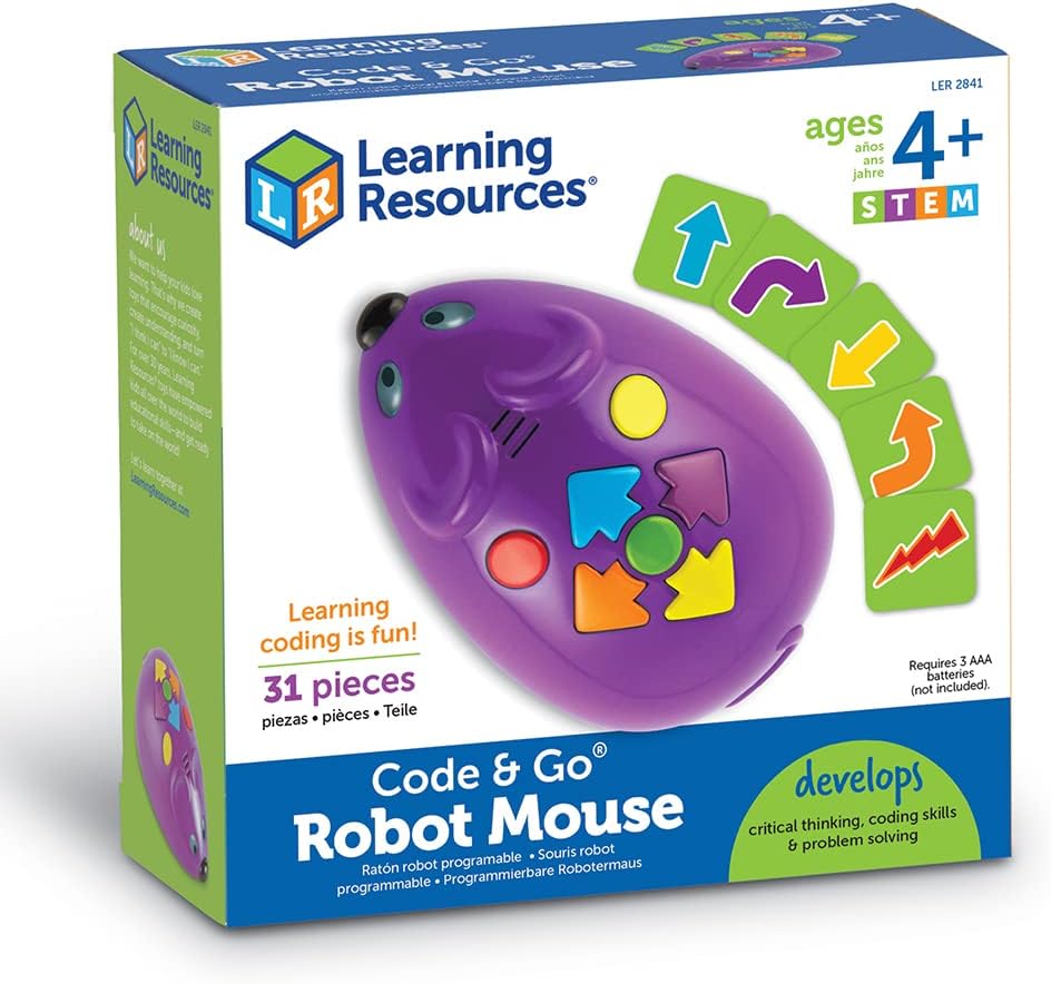 Learning Resources Robotermaus zum Programmieren & Loslegen,