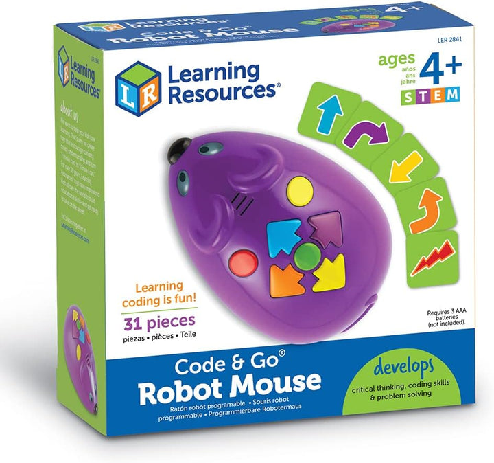 Learning Resources Robotermaus zum Programmieren & Loslegen,