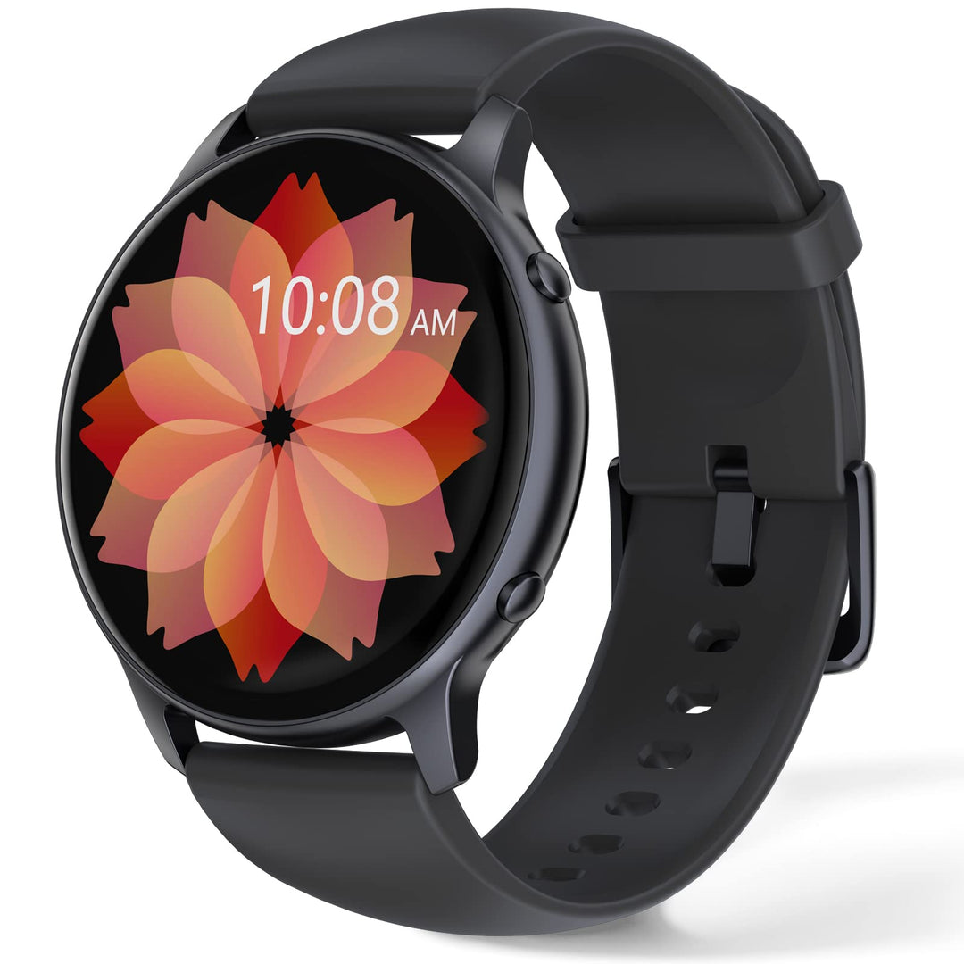 TUYOMA Smartwatch Herren, 1,3 Zoll Touchscreen Smart Watch Damen, IP68 Wasserdicht Smartwatches Schr