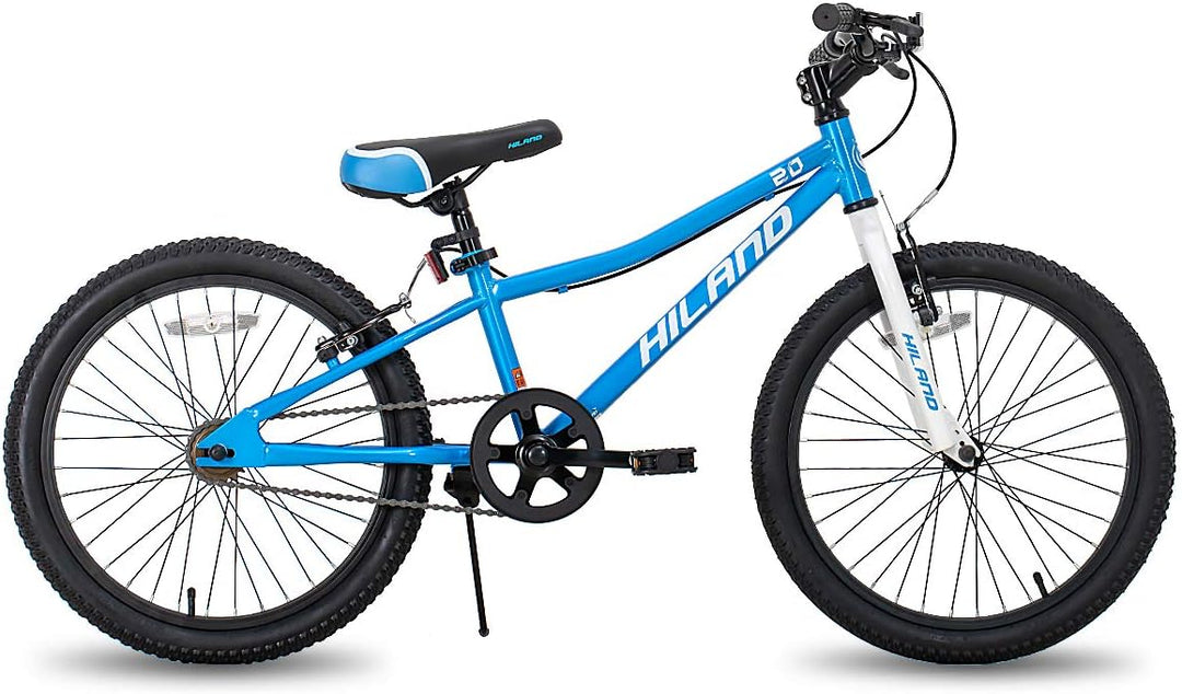 Hiland Climber 20/24 Zoll Kinderfahrrad Kinder MTB Mountainbike Jugend Mädchen mit Federgabel Shiman
