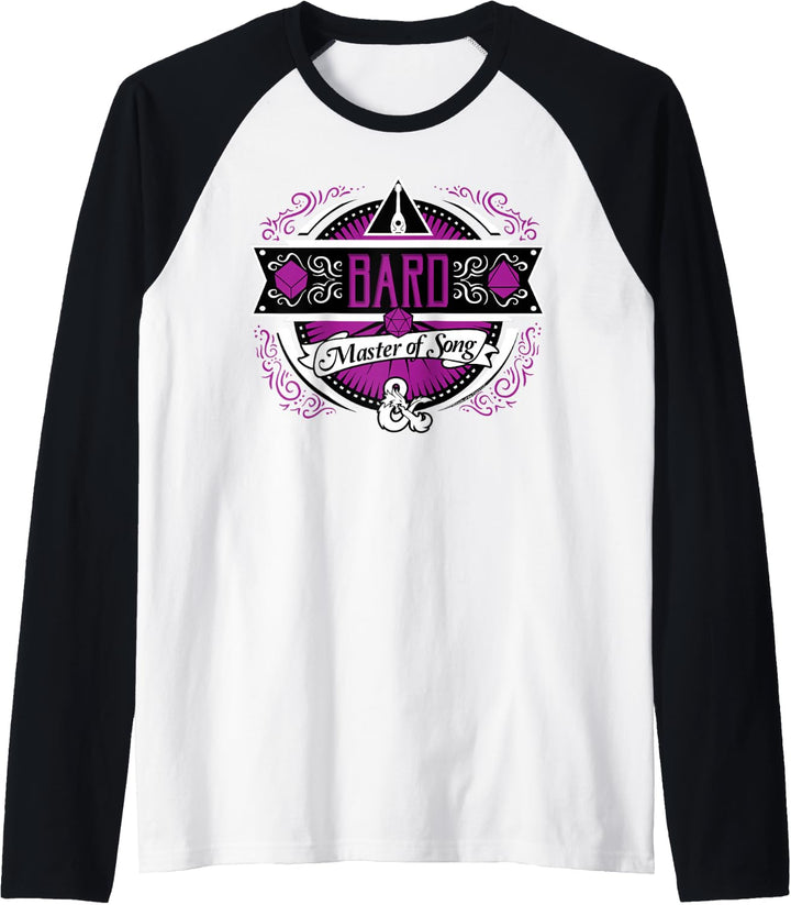 Dungeons &amp; Dragons Bard Master Of Song Raglan