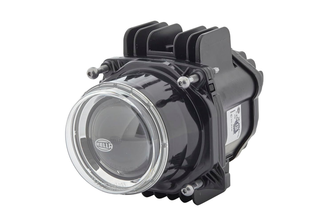 HELLA - LED/DE-Hauptscheinwerfer - 90mm Performance Bi-LED L70 - 24V - rund - Einbau - Stecker: AMP