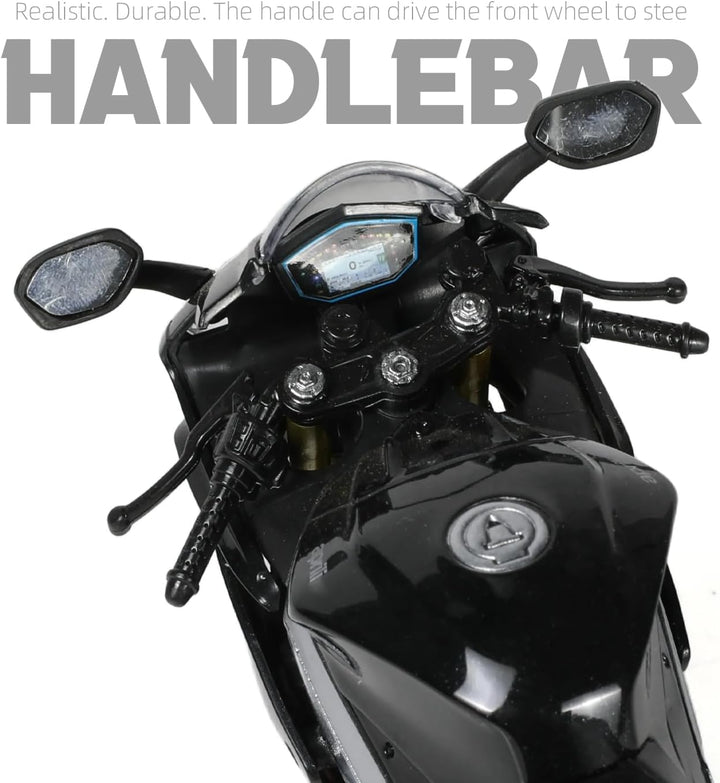 Motorrad Spielzeug für Kinder 1:12, Legierung Mini Motorcycle Modell Kompatibel für Aprilia RSVA RR1