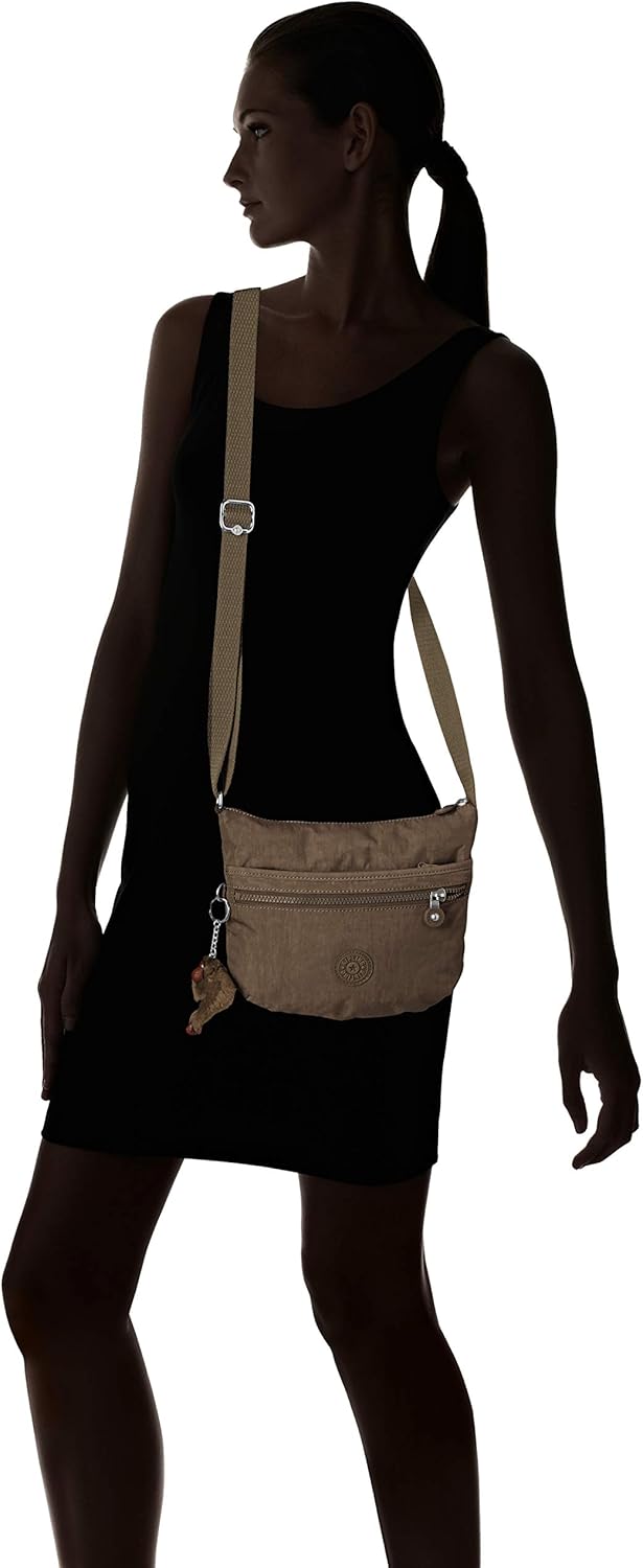 Kipling Arto S, Damen Umhängetasche, Braun (True Beige), 15x24x45 cm (W x H x L)