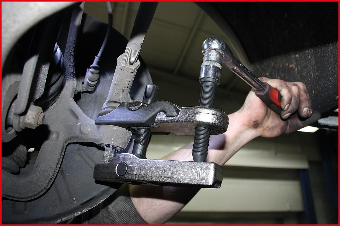 KS Tools 4500970 Universal Kugelgelenk Ausdrücker Satz mit auswechselbaren Gabeln, Durchmesser 20/22