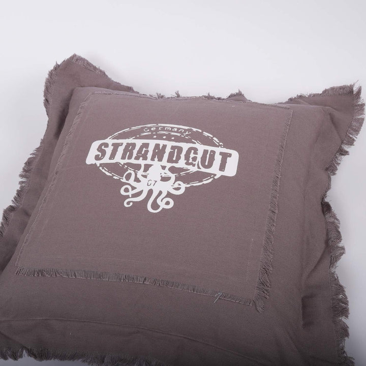 Strandgut07 Kissen mit Reissverschluss, 53 x 53 cm, Beige 53 x 53 cm Beige, 53 x 53 cm Beige