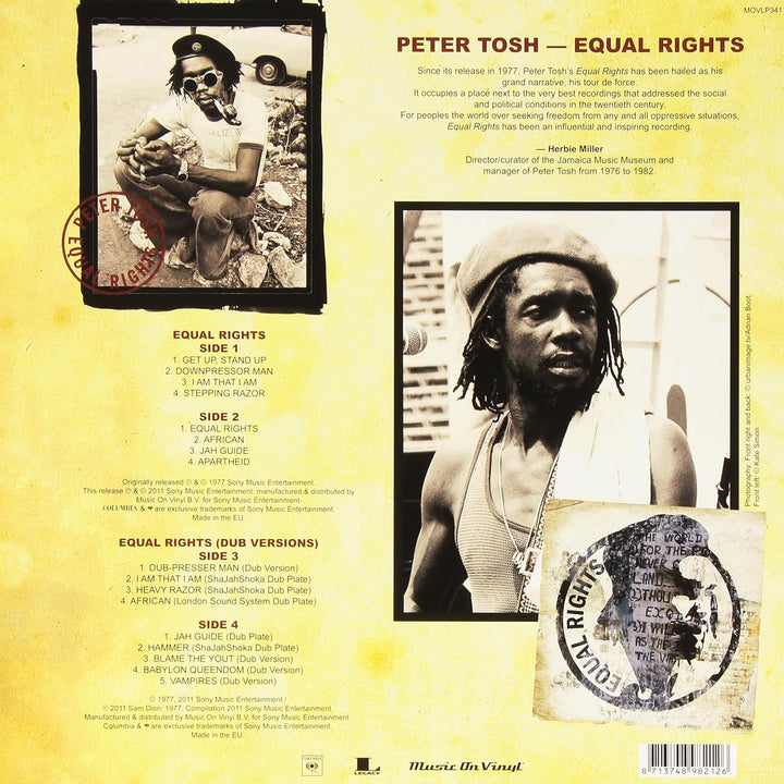Equal Rights, Vinyl