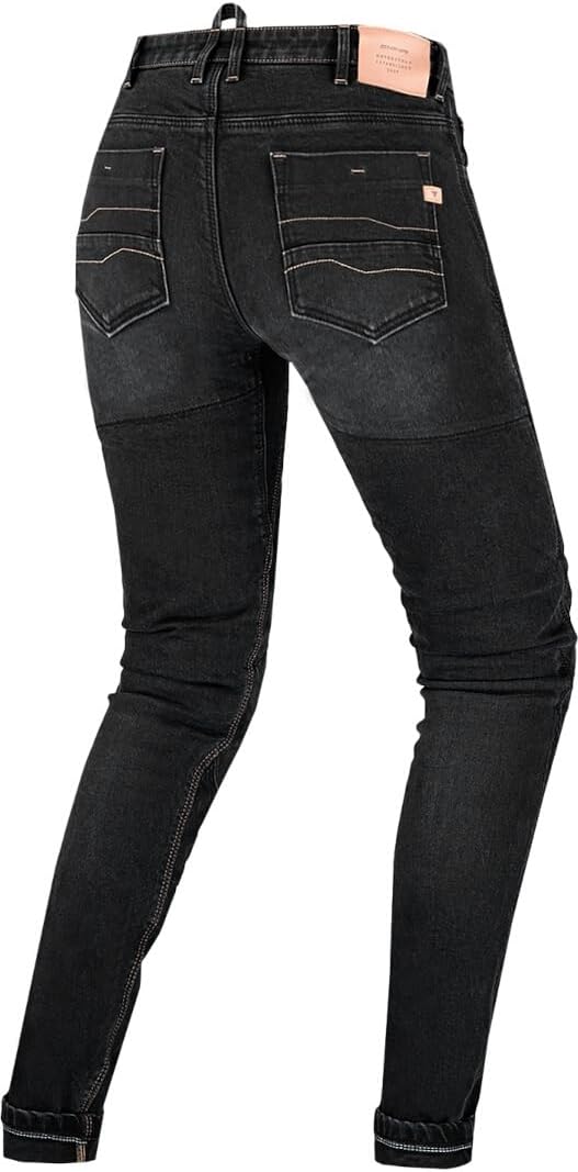 SHIMA DEVON Motorradjeans - Belüftete Elastische Slim Fit Biker Motorradhose mit FiberQL-Verstärkung