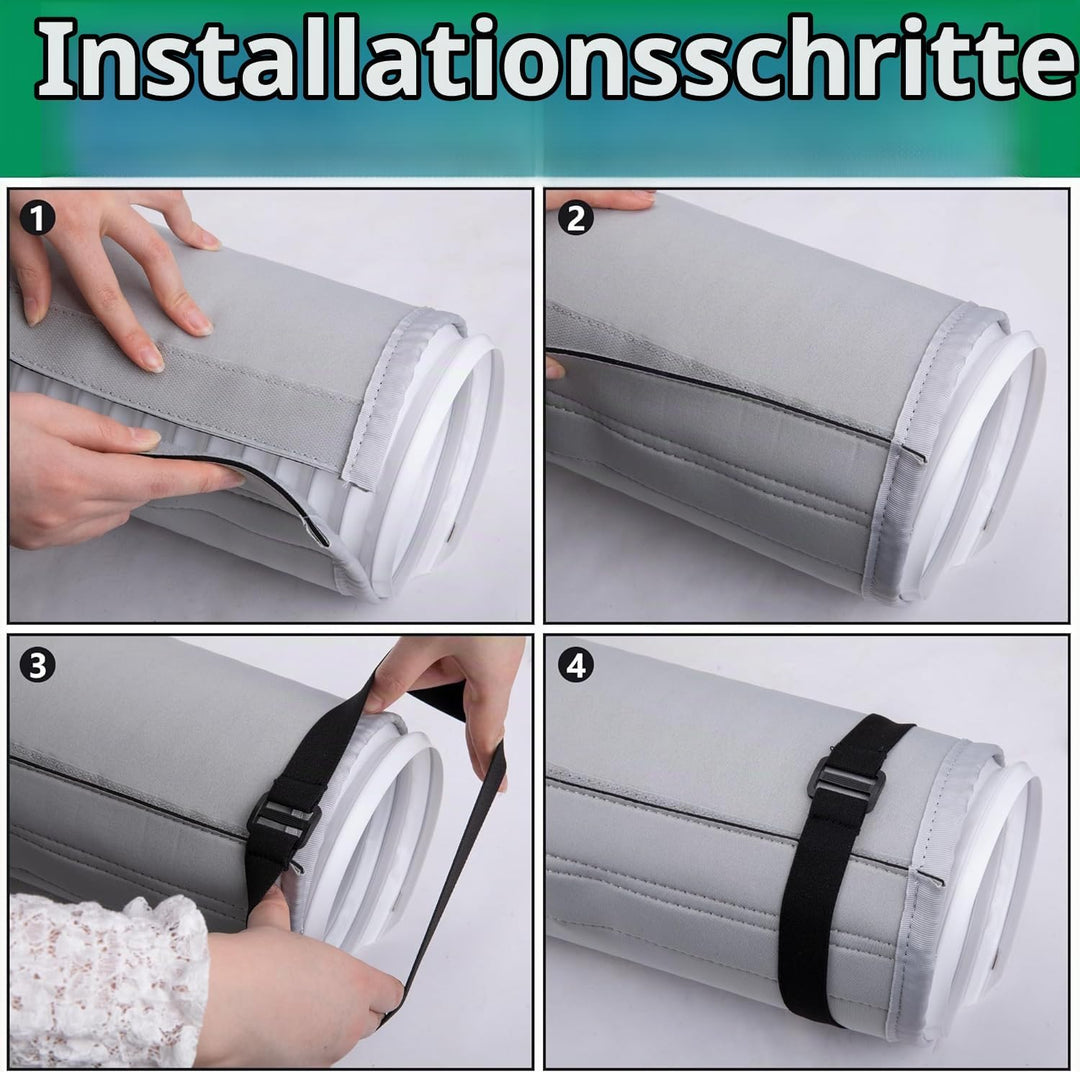 150X50CM Schlauchabdeckung für tragbare Klimaanlagen - AC-Schlauchabdeckung- waschbare Klimaanlagen-