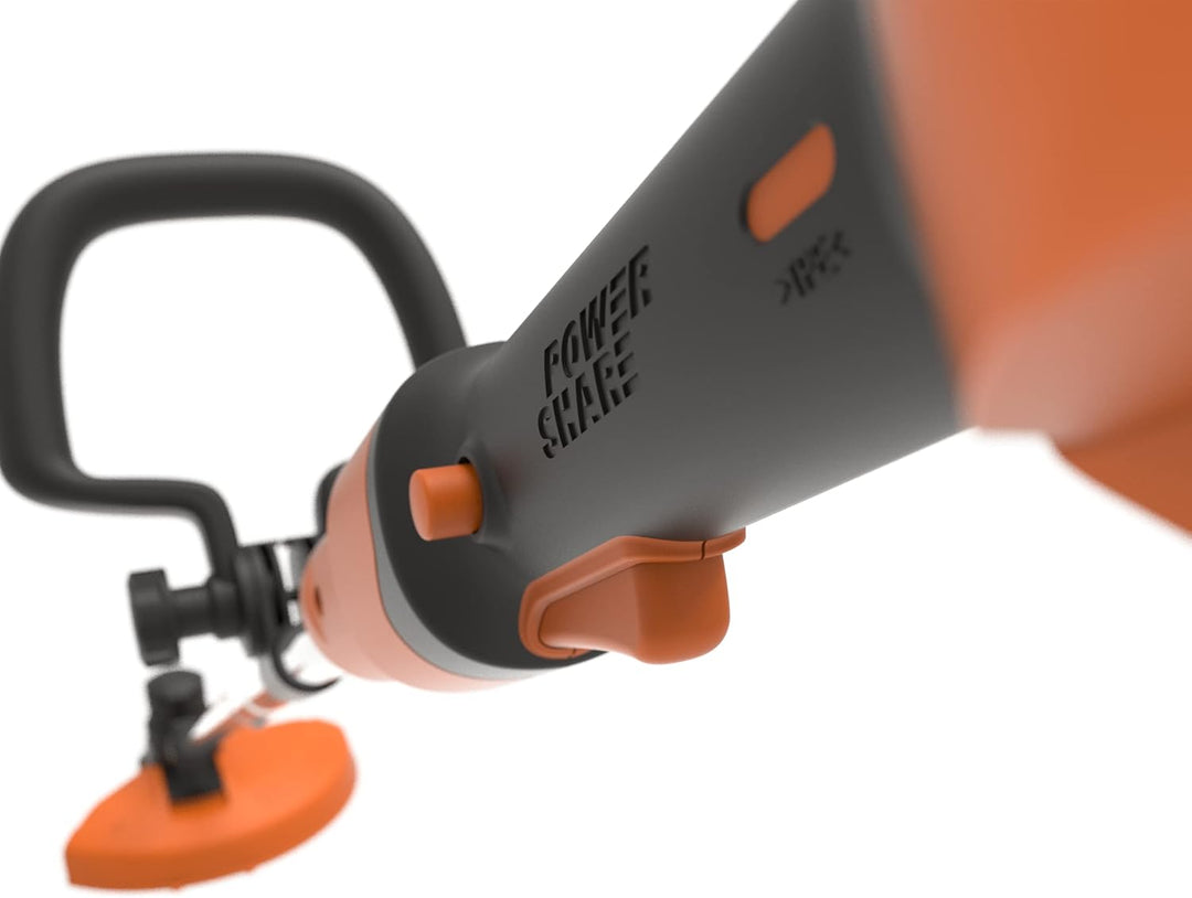 WORX WG183E 40V Akku-Fadenschneider mit Zwei Akkus und Ladegerät, 33cm Schnittkapazität, AutoFeed Me