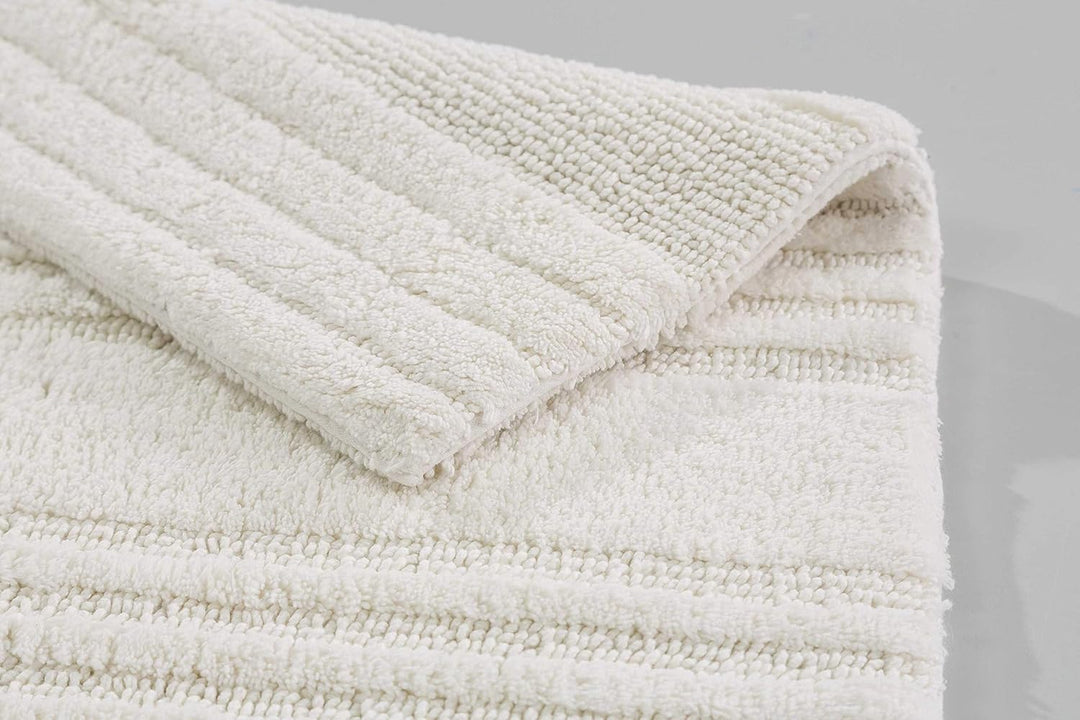 Schöner Wohnen Kollektion Badematte 67 x 110 cm – beidseitig verwendbar – waschbarer Badvorleger Cre