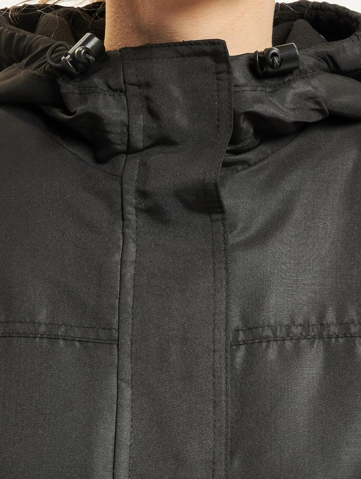 Brandit Windbreaker Fleecefutter mit Zipper Damen 3XL Schwarz, 3XL Schwarz