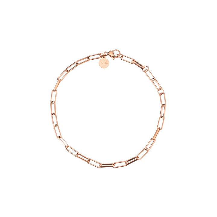 LUUK LIFESTYLE Halsketten, Armbänder und Schmucksets aus Edelstahl, modernes und schlichtes Design,