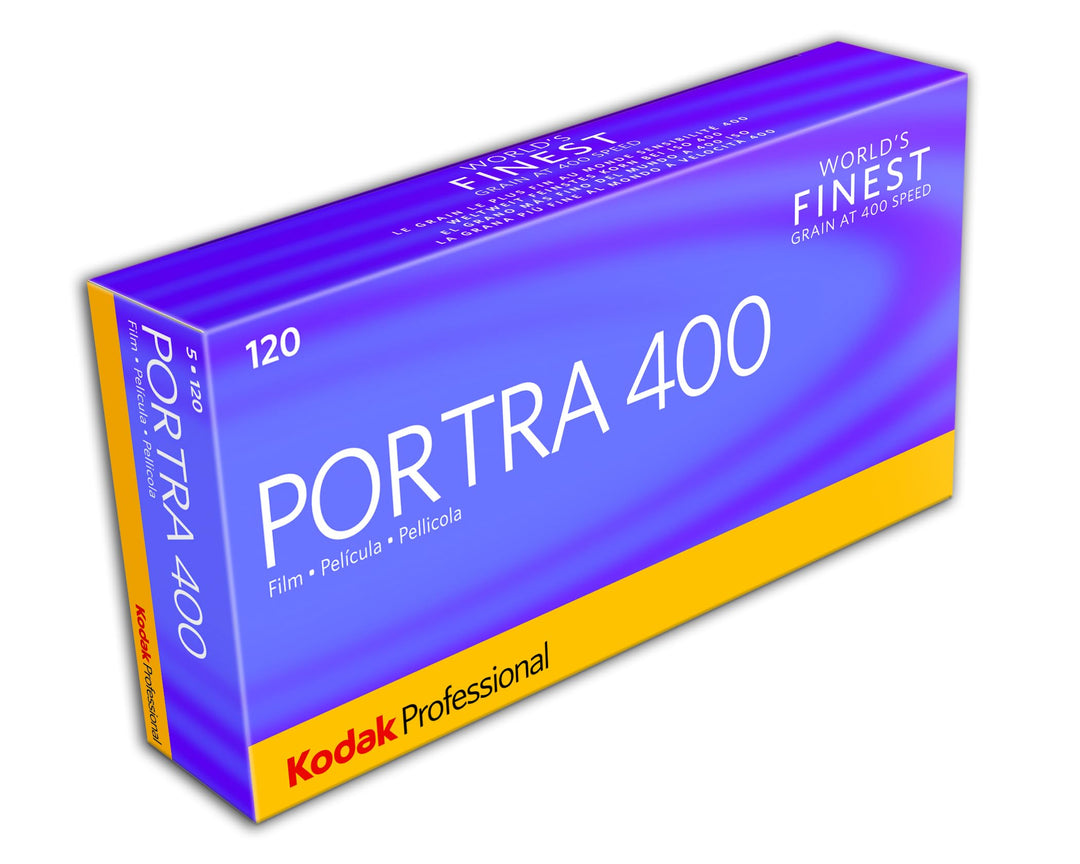 Kodak Portra 400 Color Negative 120 Film (5-er Pack) 1 Pack, 1 Pack