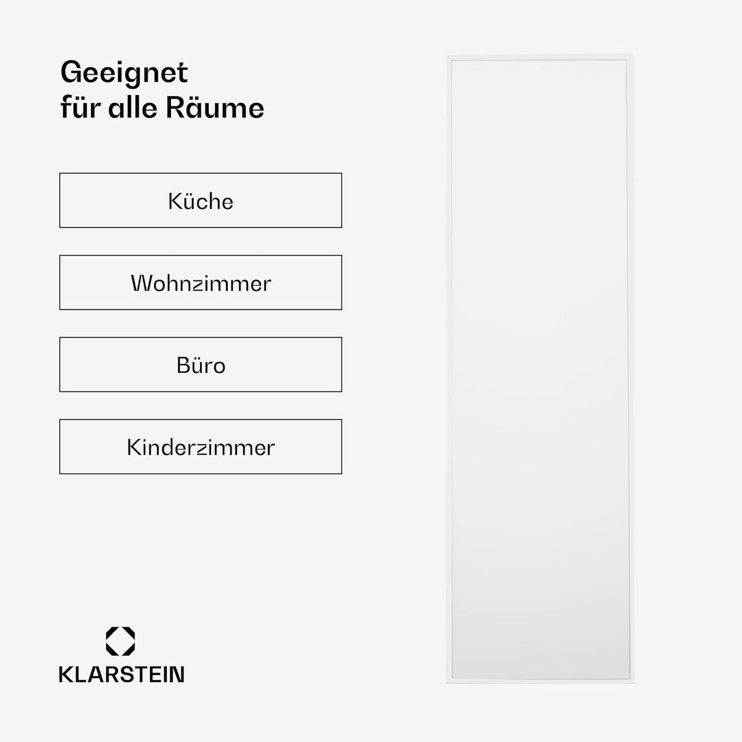 Klarstein Wonderwall Smart Infrarotheizung, Infrarot Heizung mit App-Steuerung, Infrarotheizung mit