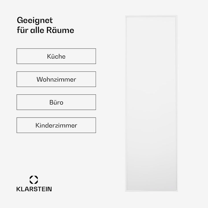 Klarstein Wonderwall Smart Infrarotheizung, Infrarot Heizung mit App-Steuerung, Infrarotheizung mit