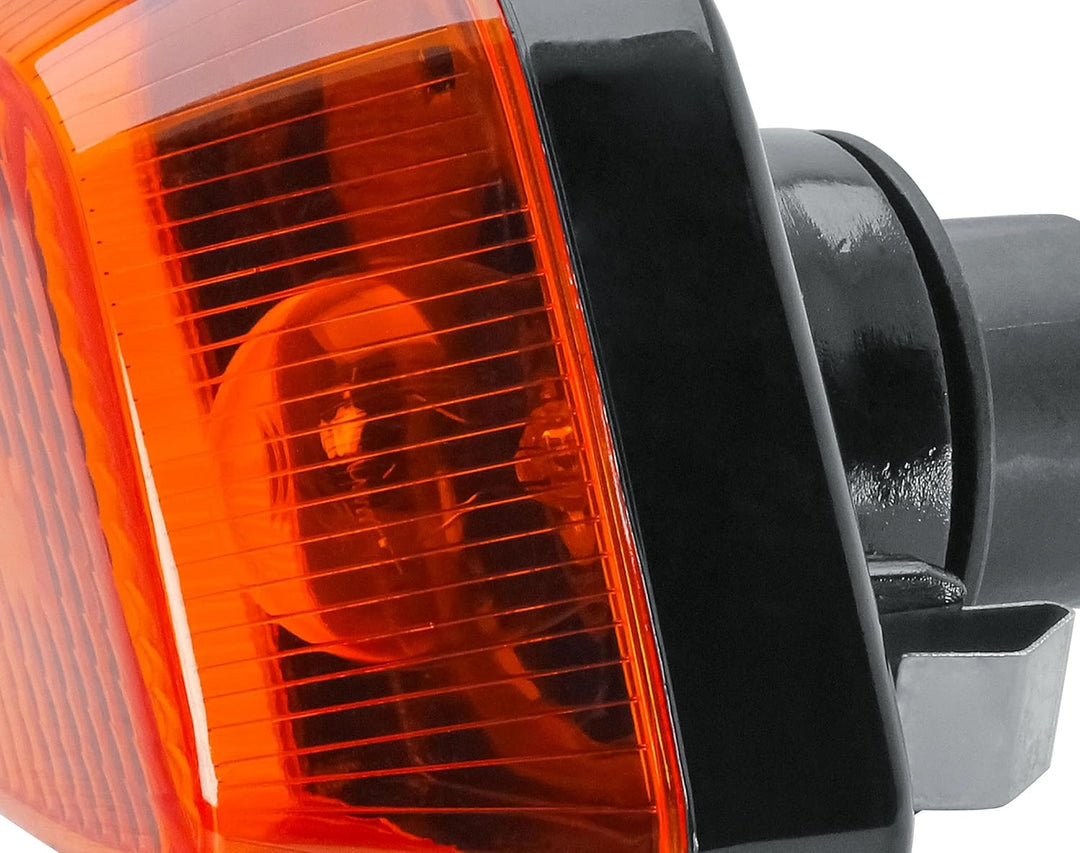 LONGLING Ersatz Blinker Rechts Beifahrerseite 24V Blinkleuchte Seitenmarkierungsleuchte Positionsleu