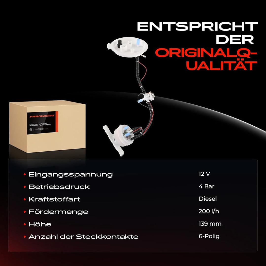 Kraftstoffpumpe Benzinpumpe für 5er F10,F18 5er Touring F11 520i 528i 2.0L 3.0L Benzin 2009-2016 161