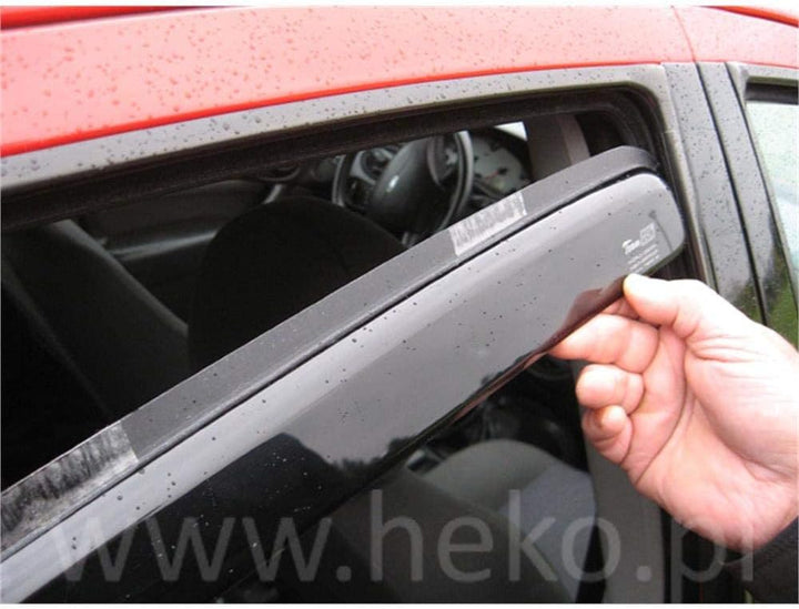 Heko Towequipe HEKO-31142 Windabweiser, für Volkswagen Touran 5-Türer Kompakt-SUV ab 2003, 2 Stück