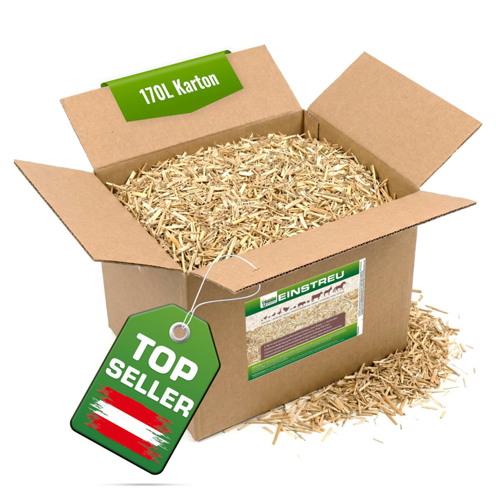 Kleintier-Einstreu Häckselgut Häcksel aus Miscanthus/Elefantengras für Hasen Kaninchen Maus Vogel Me
