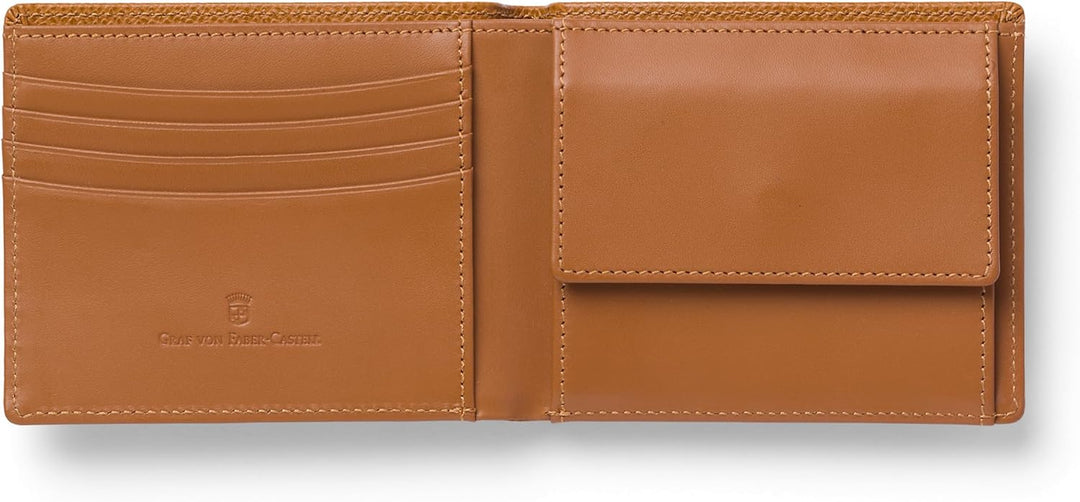 Graf von Faber-Castell Classics Münzbörse, 12 cm, Cognacbraun