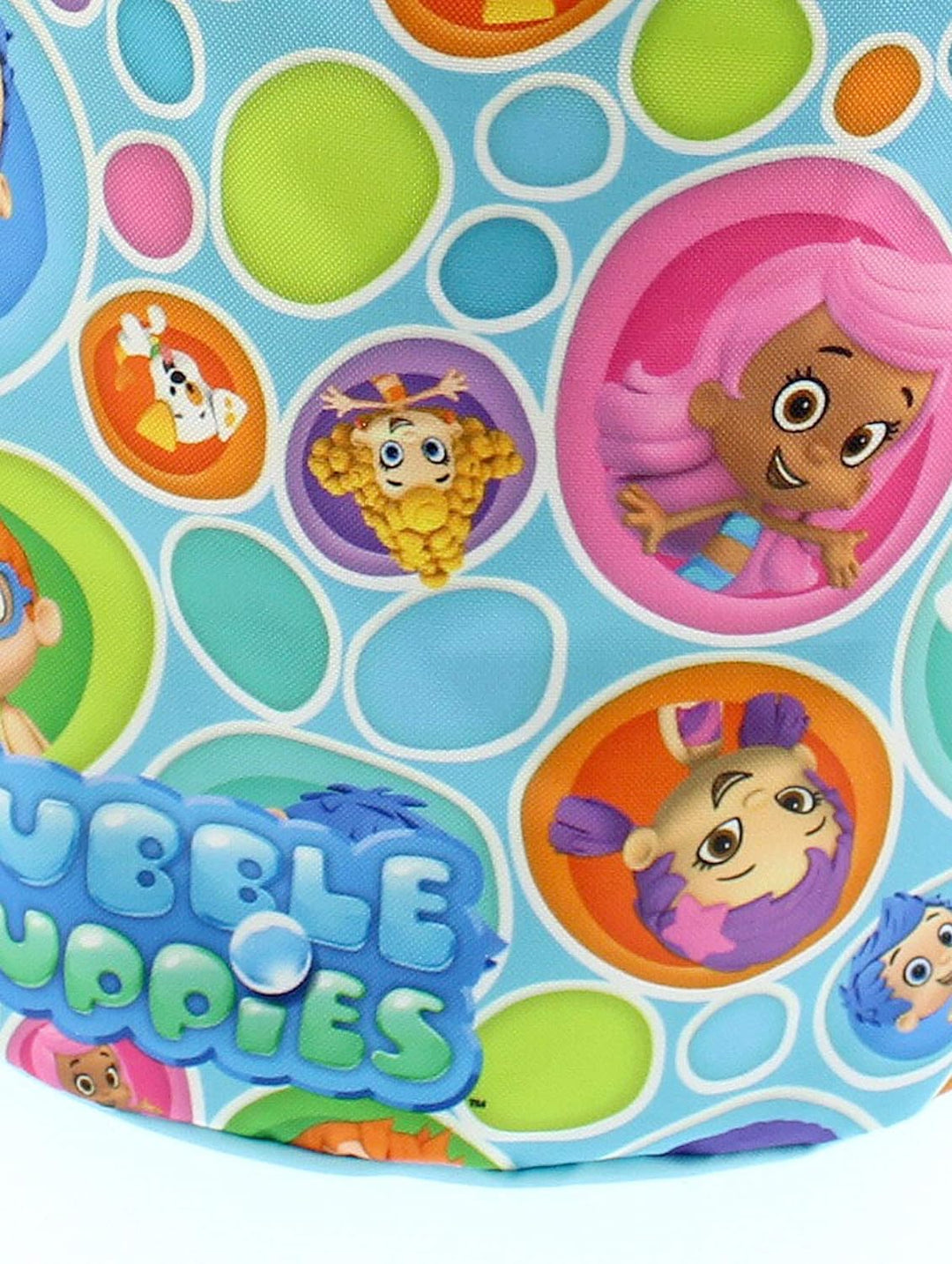 Bubble Guppies Boys Girls Collapsible Nylon Easter Basket Bucket Gift Tote Bag (One Size, Blue) Einh