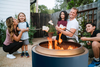 Solo Stove Feuerschale Yukon 2.0 mit Standfuss | Feuerstelle für Raucharme Holzverbrennung, Herausne