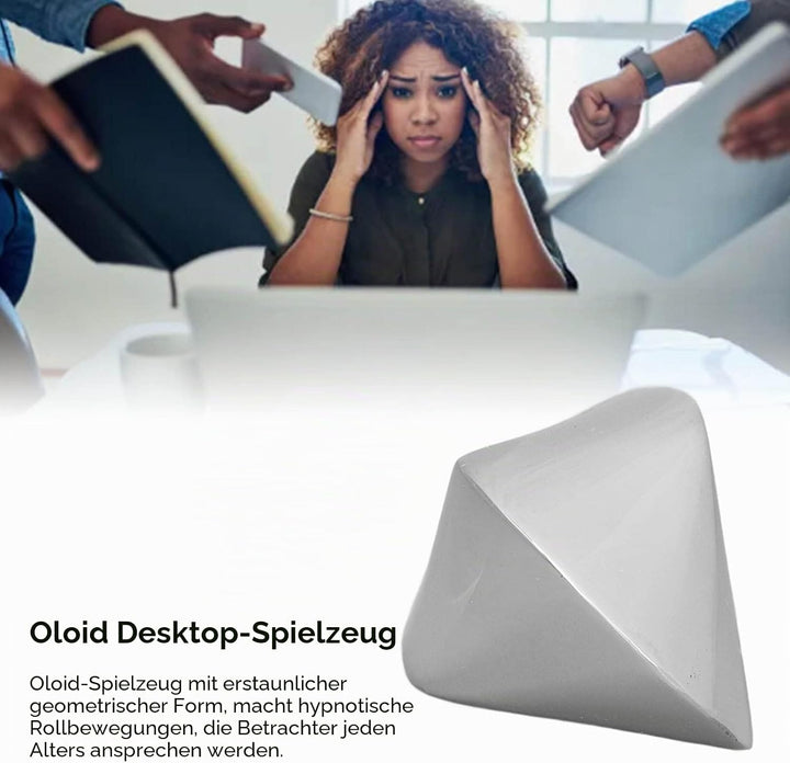 Keenso Oloid Desktop-Spielzeug Reduziert den Druck und Glättet Oberflächen. Dekompressionsball aus E