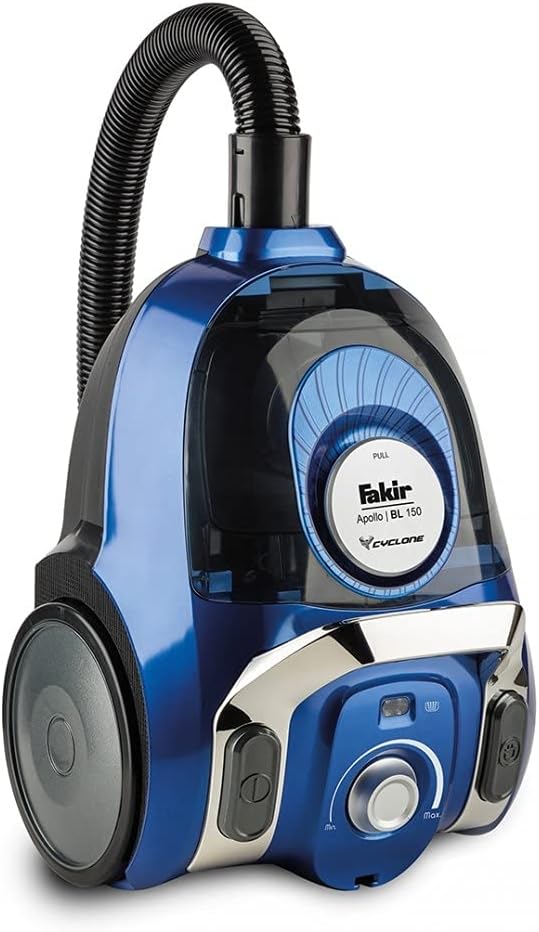 Fakir Apollo BL 150 Staubsauger beutellos 800 W, Staubsauger ohne Beutel, kabelgebunden, einstellbar