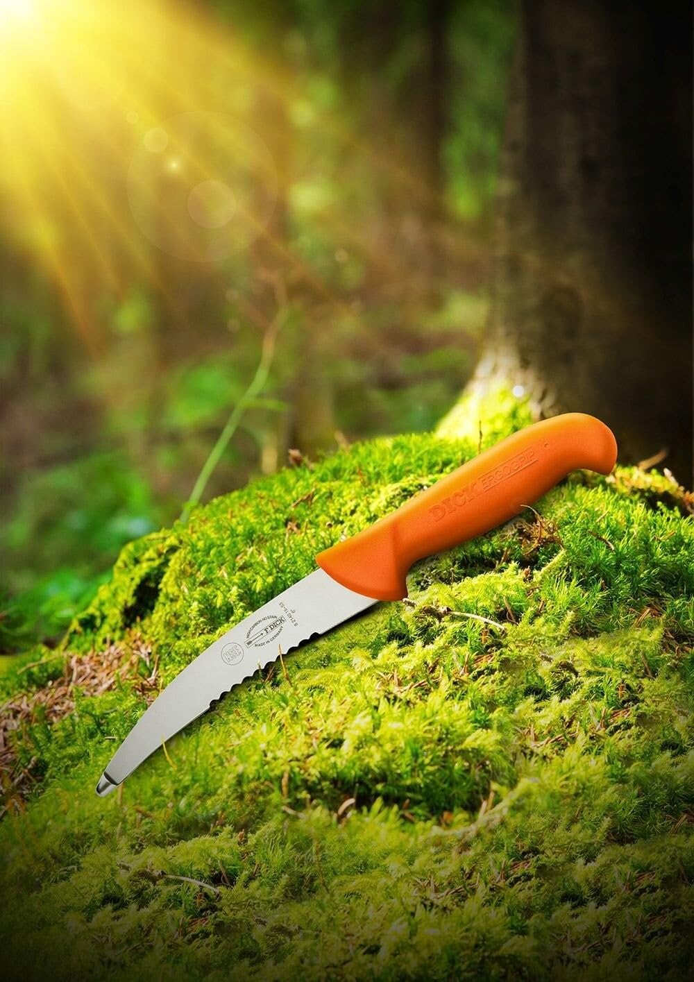 F. DICK Aufbrechmesser, ErgoGrip (Messer mit Klinge 15 cm, X55CrMo14 Stahl, nichtrostend, 56° HRC) 8
