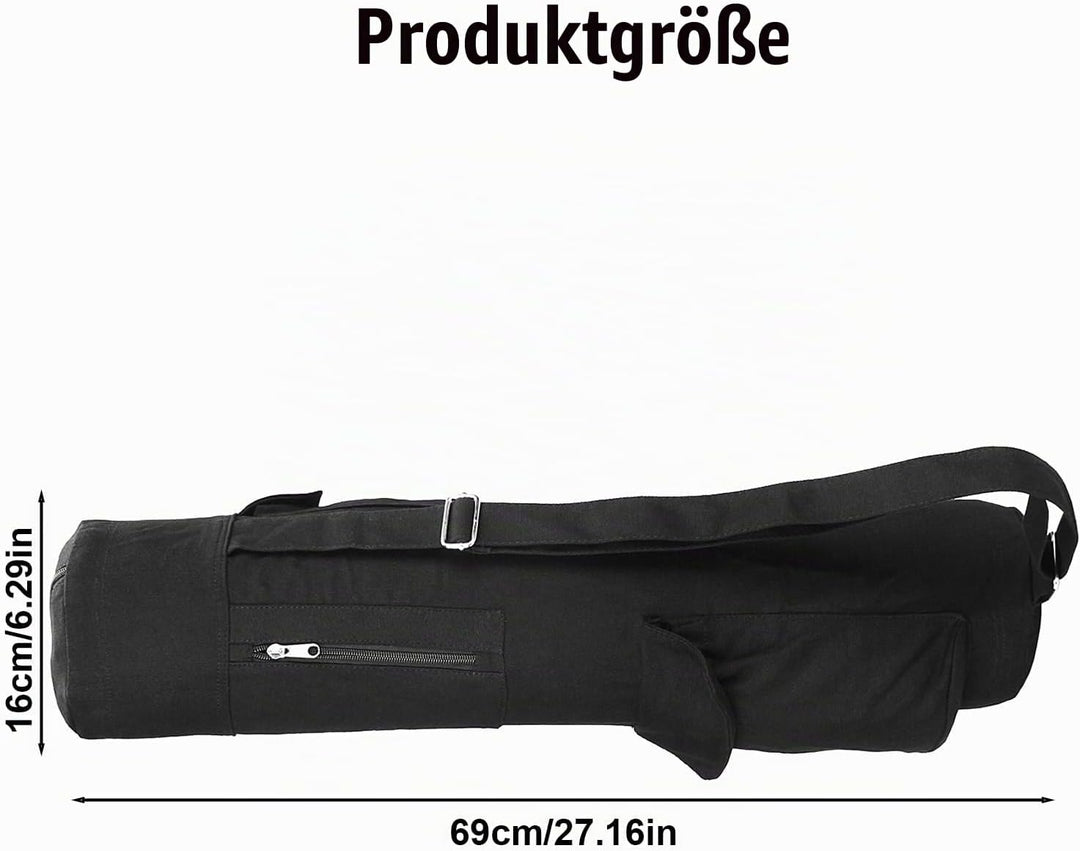 Nizirioo Yogatasche mit Nassfach und Flaschentasche multifunktionale Gym-Tasche, verstellbarer Schul