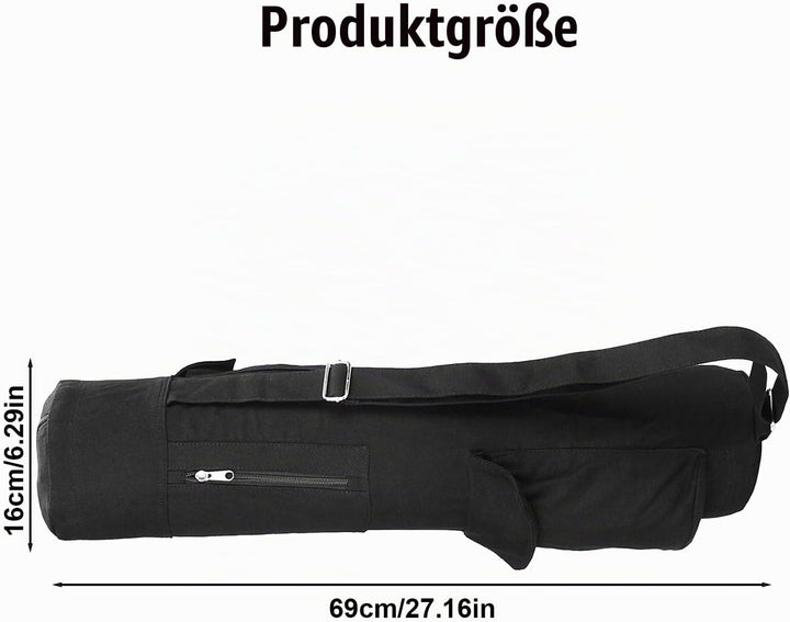 Nizirioo Yogatasche mit Nassfach und Flaschentasche multifunktionale Gym-Tasche, verstellbarer Schul