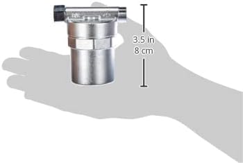Caleffi Wasserschlagdämpfer Messing, verchromt Überwurfmutter 3/8" IG x 3/8" AG 525130