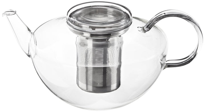 Trendglas Jena Teekanne Opus in schlichter Ästhetik mit Edelstahlsieb, 1.2 L