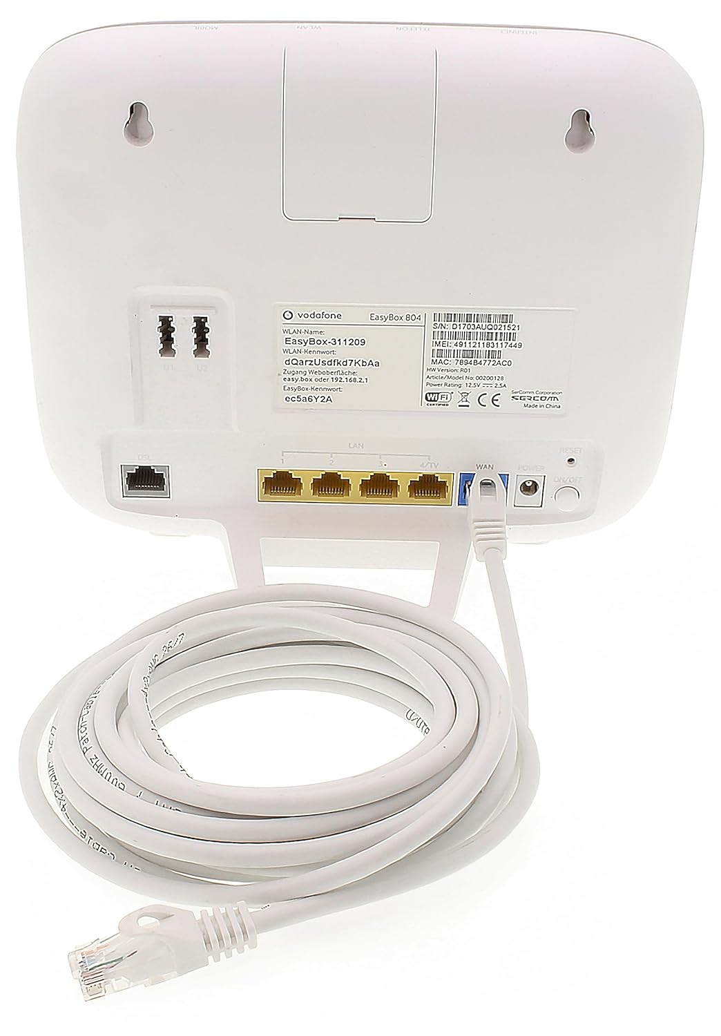 1aTTack.de - 1 X 30m Cat7 Netzwerkkabel, Cat.7 Ethernet, Lan & Cat 7 Patchkabel für maximale Interne
